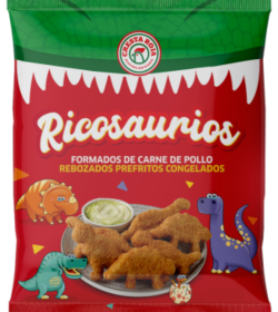 RICOSAURIOS! FORMAS DE POLLO X 1Kg