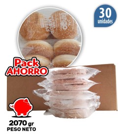 Medallón de carne de 69 Grs línea gastronómica la conquista x30 +Fargo +ader.
