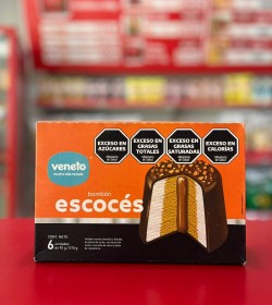 VENETO HELADOS  BOMBON ESCOCES X6 UNIDADES