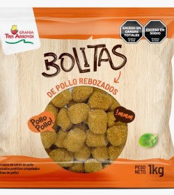 BOLITAS DE POLLO GRANJA TRES ARROYOS X 1Kg