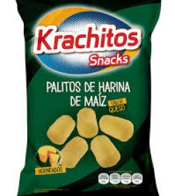 Palitos de harina de maíz  Krachitos x 300 Grs