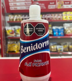 SALSA BENIDORM 500ML SABOR AJI PICANTE