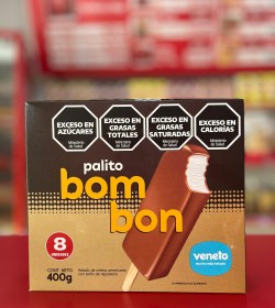 VENETO HELADOS PALITO BOMBON X8 UNIDADES