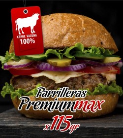 Hamburguesón 100% Carne PROMOFIESTA MAX 115gr x20u + Pan + 1 Mayonesa