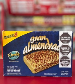 VENETO HELADOS ALMENDRADO X8 UNIDADES