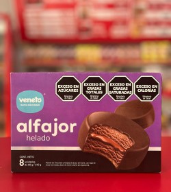 VENETO ALFAJORES HELADOS X8 UNIDADES